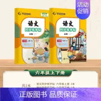 六年级(上+下册) [正版]小学语文同步练字帖写字课一年级二字帖下册上小学生练字帖三年级四五六正楷儿童描红临写临摹练字人