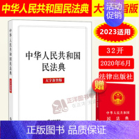 [正版]民法典2023年版适用 中华人民共和国民法典 大字条旨版 全国两会修订新版中国民法典草案 新修订法律法规