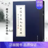 [正版]书田蕴章临九成宫碑 技法学 笔简牍软笔成年初学者书法放大高清竹简木板书字体临摹赏析碑帖篆刻拓印本练字帖精选