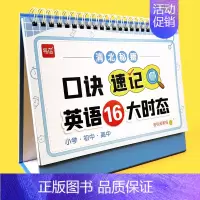 [正版]易蓓初中英语16大时态台历动词时态讲解七八九年级中考复习汇总专项训练英语时态学习神器