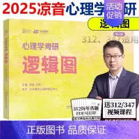 25逻辑图[] [正版] 众学简快2025凉音考研专业课心理学大纲解析上册+逻辑图 312 347通用心理学大