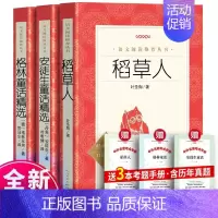 [人民文学全3册送考点]三年级上册课外书 [正版]安徒生童话精选全集原版原著 丹麦著 叶君健译 小学生课外阅读书籍 三
