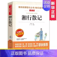 湘行散记 [正版]湘行散记(无障碍精读版)/爱阅读语文 丛书7-9-12岁儿童文学图书籍 老师 小学生课外阅读书籍小学