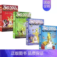 风衣狗狗侠4册 [正版]艾拉日记 树屋历险记 彩虹魔法仙子 疯狂学校 淘气包亨利 牛津阅读树 文学经典 校园成长 初级章