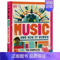 音乐及其运作原理 [正版]DK少儿科普百科 英文原版精装 文学/天文/艺术/发明/音乐/生物/物理/数学/生态/心理/商