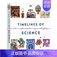 科学的时间轴 [正版]DK博物大百科 英文原版 文学/天文/艺术/发明/音乐/生物/物理/数学/生态/心理/商业/哲学/