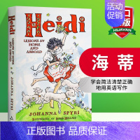 海蒂 [正版]海蒂 英文原版小说 Heidi Lessons at Home and Abroad 英文版经典儿童文学小