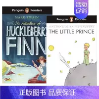 小王子 哈克贝利费恩历险记2册 [正版]小王子英文版 The Little Prince 英文原版原著小说 插画版 儿童