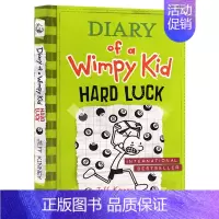[正版]小屁孩日记8 英文原版小说 Diary of a Wimpy Kid Hard Luck 儿童章节桥梁书 漫画图