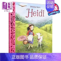 [正版]Briony May Smith Heidi 海蒂 精装儿童文学绘本 Nosy Crow经典系列 故事读物图画书