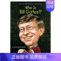 企业家:比尔盖茨 [正版]whowas系列Who Was 系列人物传记英文原版桥梁书 who is/what is/wh