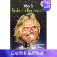 企业家:理查德·布兰森 [正版]whowas系列Who Was 系列人物传记英文原版桥梁书 who is/what is