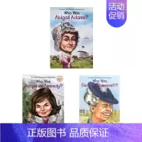 人物传记:总统夫人3册 [正版]whowas系列Who Was 系列人物传记英文原版桥梁书 who is/what is