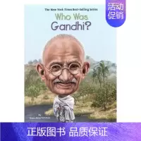 政治家:甘地 [正版]whowas系列Who Was 系列人物传记英文原版桥梁书 who is/what is/wher