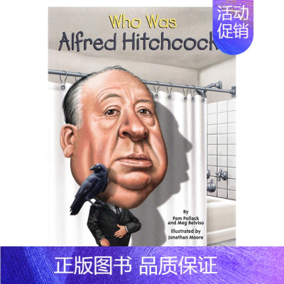 导演:阿尔弗雷德·希区柯克 [正版]whowas系列Who Was 系列人物传记英文原版桥梁书 who is/what