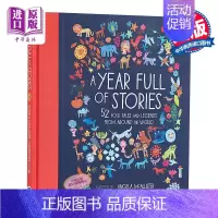 [正版]文学收集录 故事满载的一年 英文原版 A Year Full of Stories 儿童绘本 暖心故事 精装中商