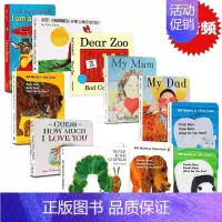 启蒙11册绘本 [正版]原版英语绘本from head to toe从头到脚英文纸板书 幼儿童早教启蒙认知读物dea