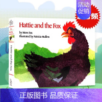 海蒂和狐狸 [正版]海蒂和狐狸 进口英文原版绘本 Hattie and the Fox 纸板书 廖彩杏书单 儿童图画书