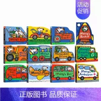 小鼠波波交通工具12册纸板 [正版]英文原版绘本 Maisy First Experience 小鼠波波 10册袋装 幼