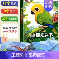 [早教●一本搞定]好玩的触摸发声书 [正版]好玩的触摸发声书手指点读触摸翻翻书0-3岁宝宝学说话启蒙认知撕不烂机关书宝宝