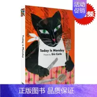 今天是星期一 [正版]from head to toe 从头到脚英文原版绘本廖彩杏书单低幼儿童英语启蒙认知纸板书宝宝撕不