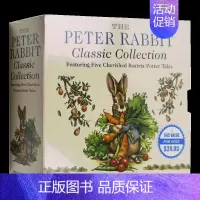 彼得兔经典故事5册盒装 [正版]彼得兔的故事全集 英文原版 Beatrix Potter The Complete Ta