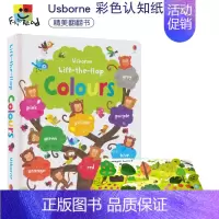 [正版]Usborne Lift The Flap Colours Book 儿童色彩认知 互动启蒙英语翻翻书 低幼早教