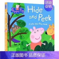 小猪佩奇捉迷藏 [正版]小猪佩奇 英文原版绘本 6册手掌纸板书 Peppa Pig Little Library 粉红猪