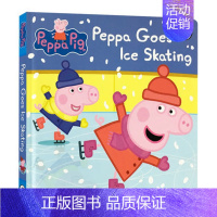 佩奇去滑冰 [正版]小猪佩奇 英文原版绘本 6册手掌纸板书 Peppa Pig Little Library 粉红猪小妹