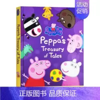 小猪佩奇8个故事合集 [正版]小猪佩奇 英文原版绘本 6册手掌纸板书 Peppa Pig Little Library