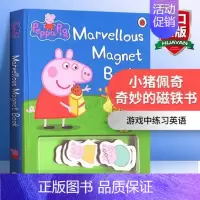 小猪佩奇 奇妙的磁铁书 [正版]小猪佩奇 英文原版绘本 6册手掌纸板书 Peppa Pig Little Library