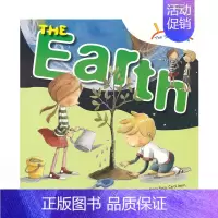 地球 [正版]The Solar System earth moon sky sun 太阳系儿童英语绘本4册套装 地球月