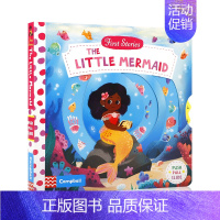 [正版]英文原版First Stories The Little Mermaid 美人鱼认知机关书纸板操作书儿童启蒙童话