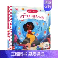 [正版]英文原版First Stories The Little Mermaid 美人鱼认知机关书纸板操作书儿童启蒙童话