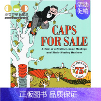 [正版]英文原版 卖帽子Caps for Sale 75周年进口绘本韵文 幼儿英语早教吴敏兰书单 HarperColli