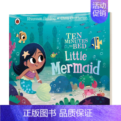 [正版]Ten Minutes to Bed Little Mermaid 十分钟睡前故事 小美人鱼 英文原版儿童英语启