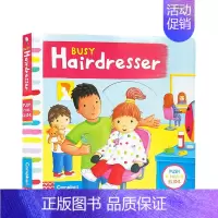 [正版]书籍英文原版3-6岁忙碌的发型师 Busy Hairdresser 低幼启蒙 儿童认知 儿童文学 纸板书