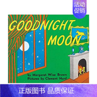 [正版]书籍英文原版3-6岁月亮晚安 Goodnight Moon 低幼启蒙 儿童认知