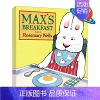 [正版]英文原版 Max's Breakfast 小兔麦斯和露比系列 麦斯的早餐 0-3岁儿童启蒙认知绘本 纸板书 鹅妈