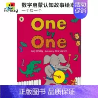 [正版]Walker Books One by One 数字早教启蒙认知故事绘本 一个接一个 亲子读物 学数数 英文原版