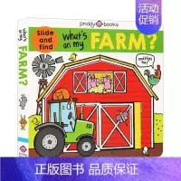 [正版]英文原版绘本 What'S On My Farm 农场的组成 纸板拉拉书 儿童启蒙认知 英文版 进口英语原版书籍