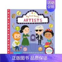 [正版]书籍英文原版 初识艺术家 My First Heroes:Artists BUSY系列 Campbell 低幼启