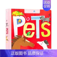[正版]英文原版 3-6岁你好,世界!宠物 Hello World Pets 科学普及 儿童早教 启蒙认知 纸板书