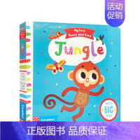 [正版]书籍英文原版3-6岁 丛林 Jungle 我的第一本触摸书 My First Touch and Find系列