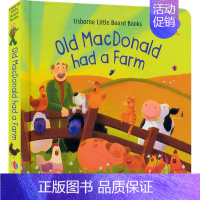 老麦克唐纳有个农场 [正版]Usborne Little Board Books 小小纸板书系列 三只小猪 小红帽 金发