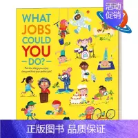 [正版]英文原版 What Jobs Could You Do? 你能做什么工作 英文版 儿童职业认知科普读物启蒙绘本
