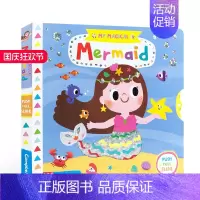 [正版]英文原版绘本 My Magical Mermaid 儿童启蒙认知 机关抽拉滑动活动纸板书