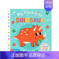 [正版]书籍英文原版3-6岁 我喜欢的恐龙 My Favourite Dinosaur 低幼启蒙 儿童认知 纸板书