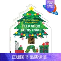 [正版]英文原版 The Very Hungry Caterpillar's Peekaboo Christmas 好饿