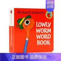 Lowly Worm Word Book [斯凯瑞幼儿词汇] [正版]Lowly Worm Word Book 0-3岁